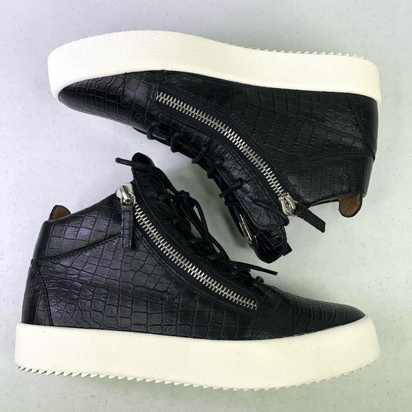 Giuseppe Zanotti Men’s Kriss Lace Up Sneaker Boots ru70009 Size 7 $795 main image 9